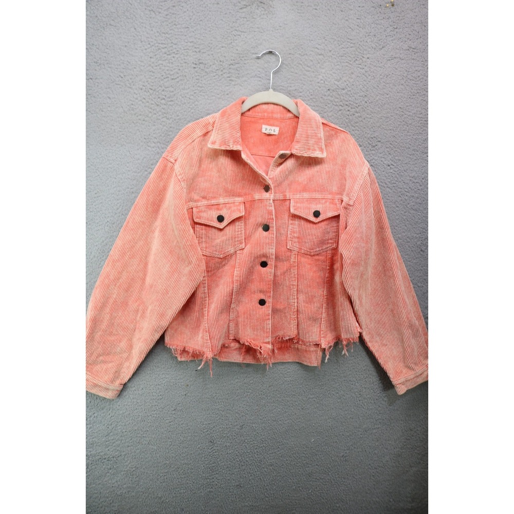 POL "Island in the Stream" Corduroy Jacket-Size Small-Fringed-BOHO-Hippie